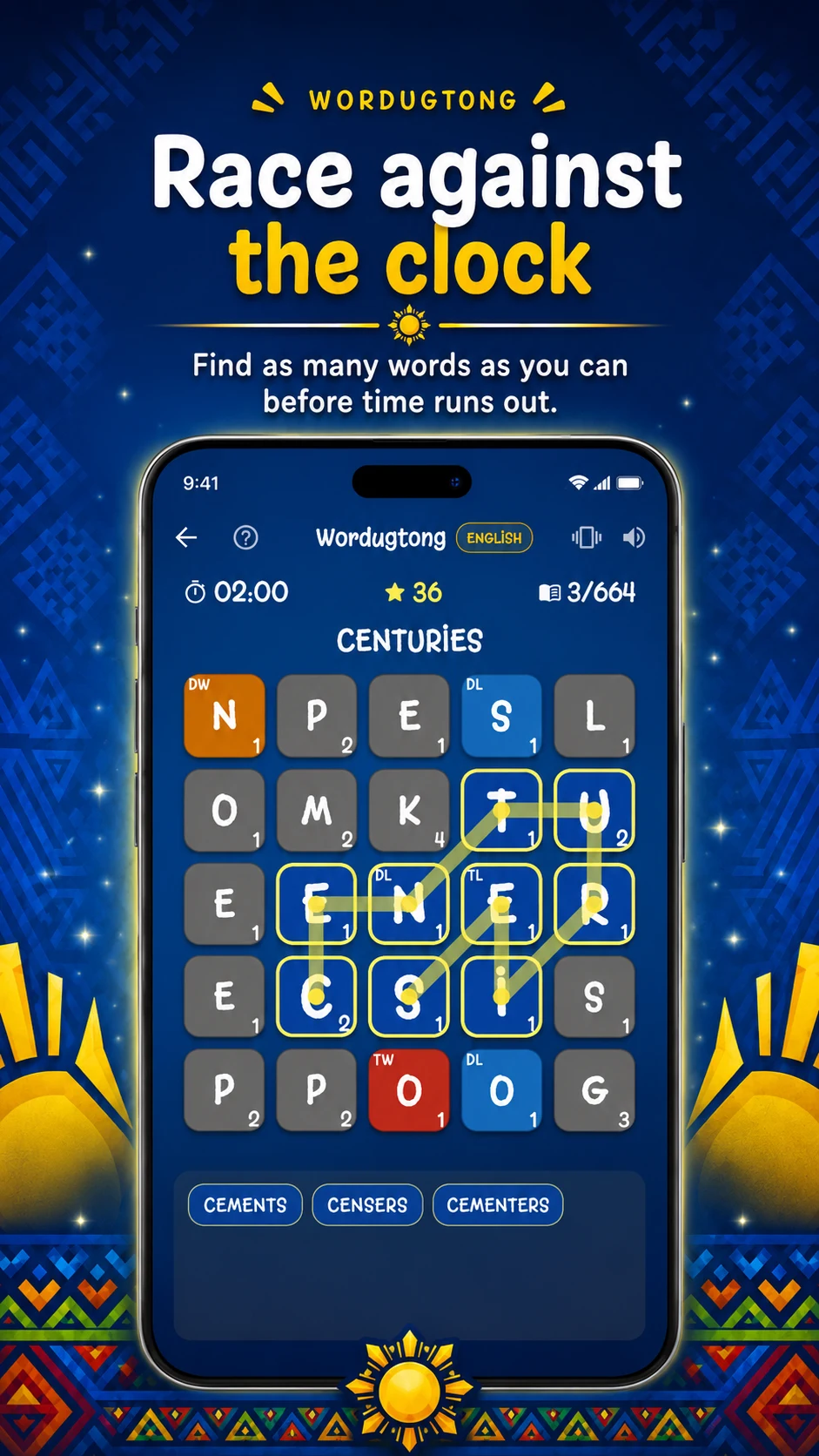 Wordugtong: Pinoy Word Game screenshot